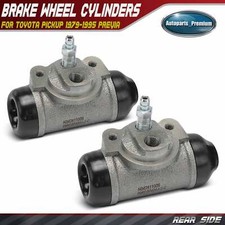 2x Rear Drum Brake Wheel Cylinders for Toyota Pickup 1979-1995 Previa 1991-1997