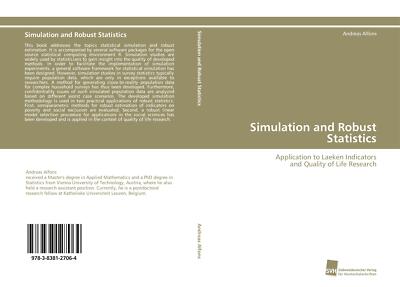 Simulation and Robust Statistics | Buch | 9783838127064