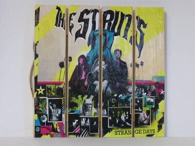 THE STRUTS Strange Days Album Decoupage Mini Pallet Frame 
