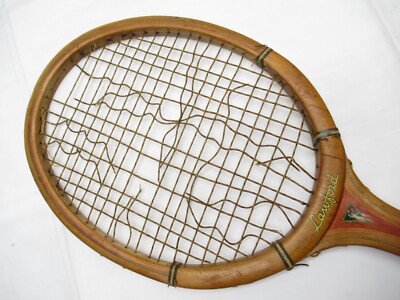 Raquette De Tennis Vintage Cortland Tournament – Bois – Cadre Orfèvre – Occasion