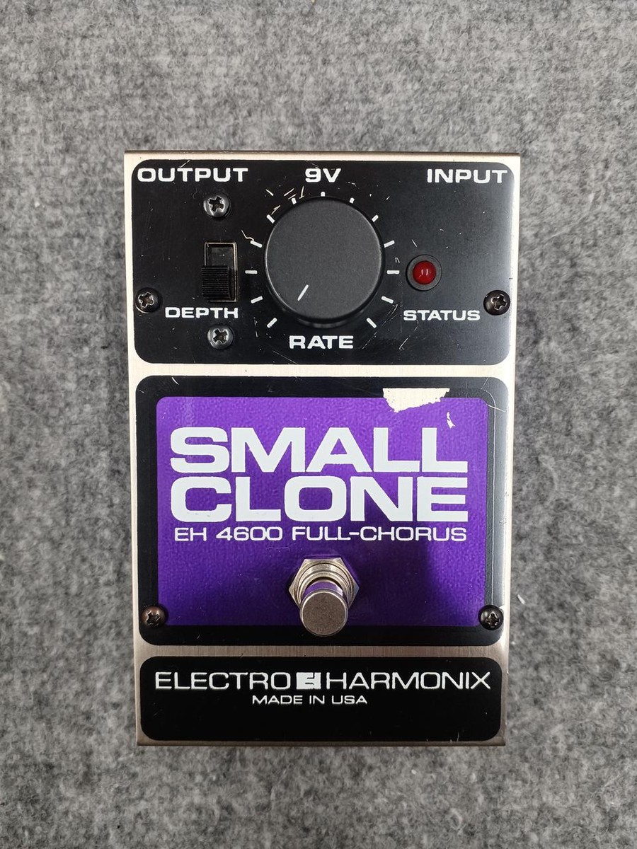 ギター ELECTRO-HARMONIX SMALL CLONE EH4600 Feature – 1981 Electro-Harmonix Small Clone EH 4600 Mini-Chorus