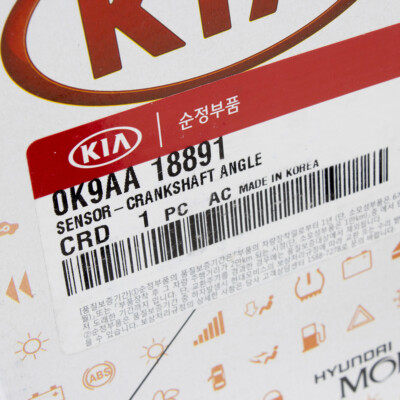New Hyundai Kia Crankshaft Position Sensor 0K9AA-18891 (0K2A6