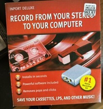 XITEL INPORT DELUXE, RECORD FROM A STEREO TO A COMPUTER - read details