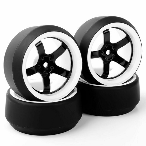 4 piezas llantas de deriva en carretera 1:10 6 mm offset para coche de radiocontrol HPI HSP carreras - Imagen 5 de 6