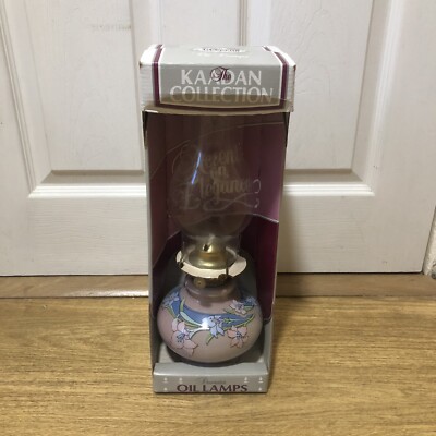 Seltene Vintage THE KAADAN COLLECTION DEKOR ÖLLAMPEN - Neu mit Box