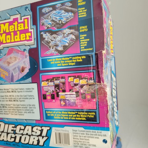 Moldeador de metal fundido a presión 1996 de colección Toymax de metal real reparación de piezas no probadas - Imagen 14 de 15
