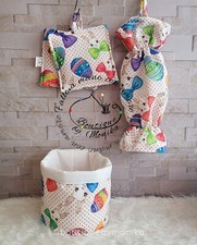 Set cucina portapane, presine, portasacchetti A Tema Pasquale 