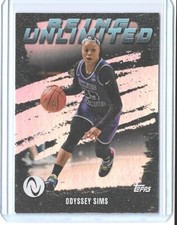 2023 TOPPS ATHLETES UNLIMITED ~ ODYSSEY SIMS /50 CARD #BU-25 ~ BASKETBALL 2022