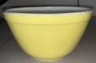 Vintage Pyrex Yellow 1 1/2 401 Small Mixing Bowl Primary Color USA