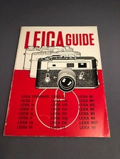 VINTAGE LEICA GUIDE CAMERA MANUAL BOOK 1946