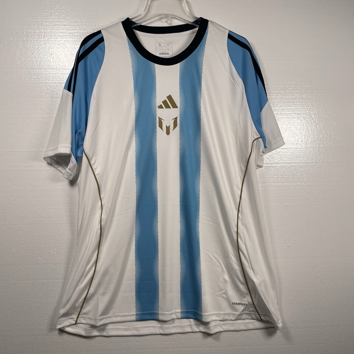 Adidas Messi Training Jersey Camiseta ARGENTINA Mens XL