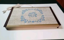 Vintage WARM O MATIC Tray Model #60 Corning Ware Blue Cornflower TESTED WORKS