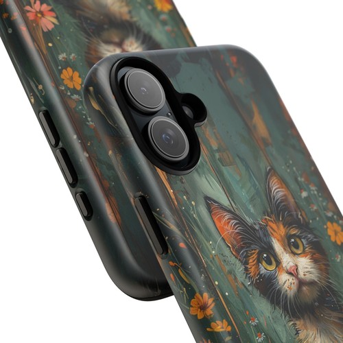 For iPhone | Samsung Galaxy | Pixel Phone Case - Calico Cat Flowers Pastel - 第 22/256 張圖片