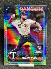 2024 Topps Chrome Prism Refractor JONATHAN ORNELAS RC #74 FREE SHIPPING