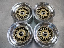 Bbs Rs 17 Triple Step 4x100re-drill Perfect Fit Bmw E30 001 003 Bbs Oz