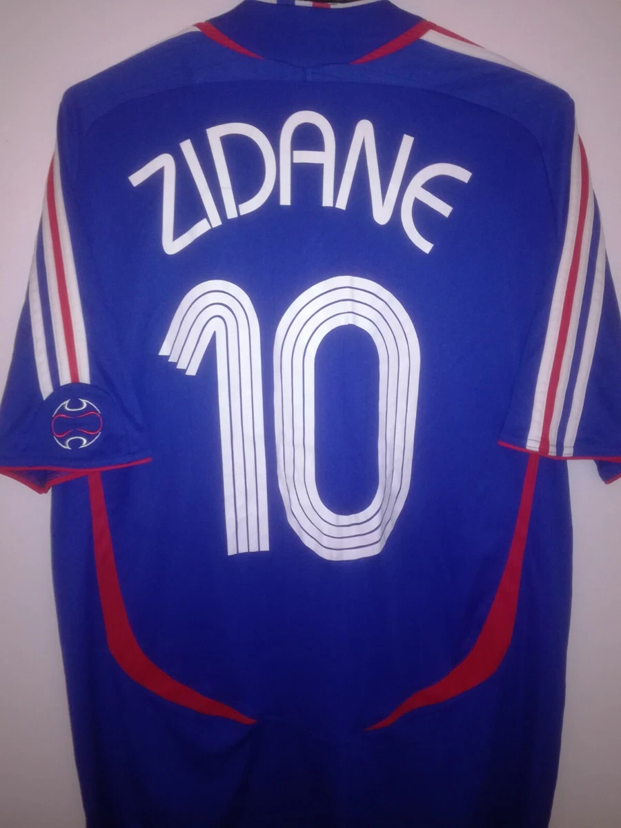 Maillot Zidane Equipe de France Vintage (Coupe du Monde 2006) – Vintage Football Area