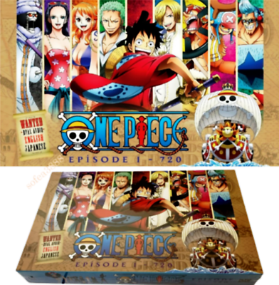 One Piece DVD Collection English Dubbed Complete TV Series Boxset