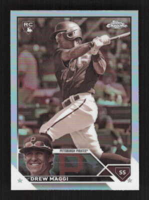 Drew Maggi RC 2023 Topps Chrome Update Sepia Pittsburgh Pirates #USC41