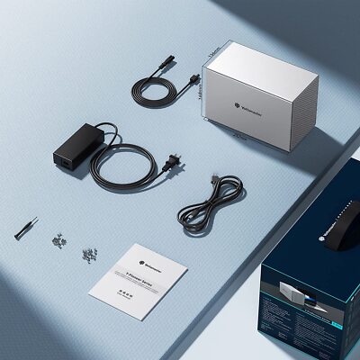 Yottamaster 2 4 5 Bay Hard Drive Enclosure USB 3.1 Type B SATA For 2.5'' 3.5'' HDD
