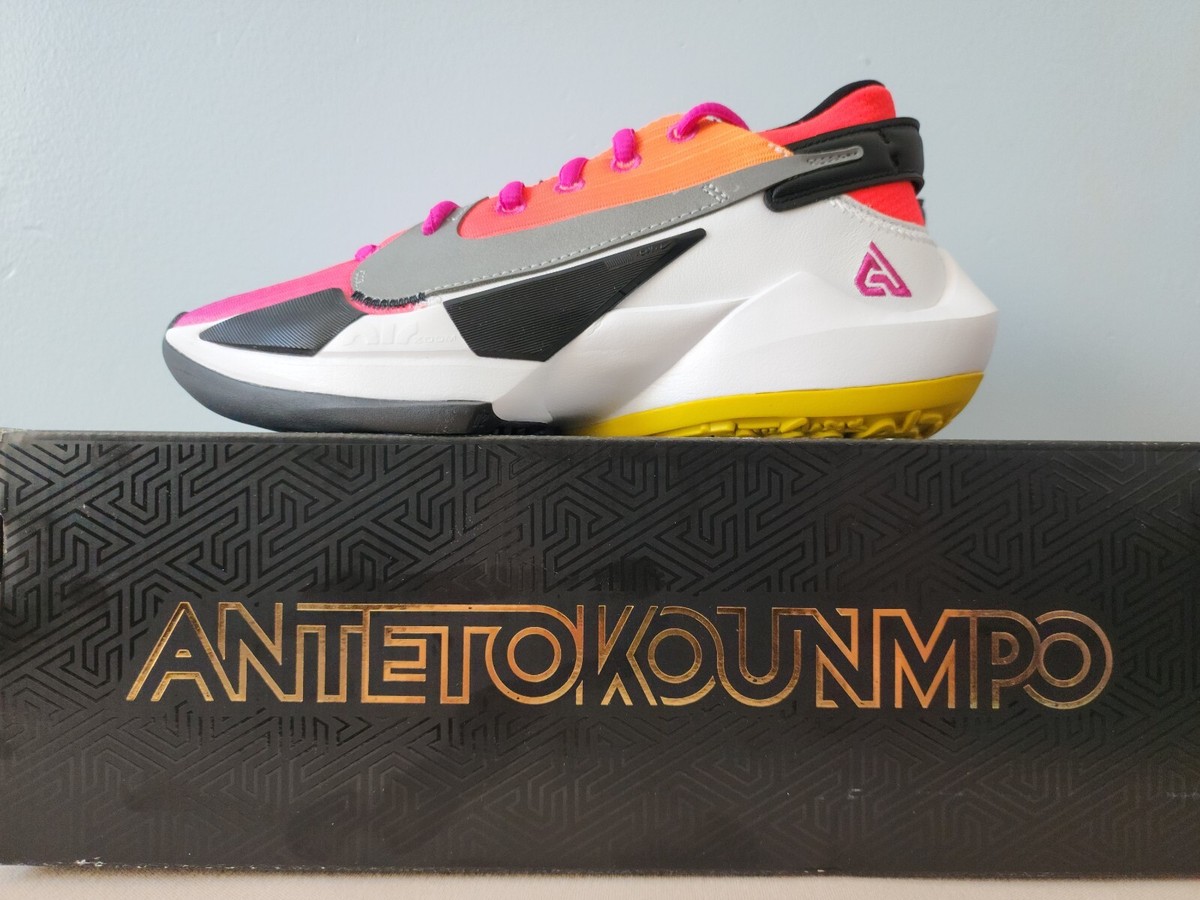 Nike Zoom Freak 2 Bright Crimson Giannis Antetokounmpo Basketball DB4689-600 Nike Nba Low Men main image 2