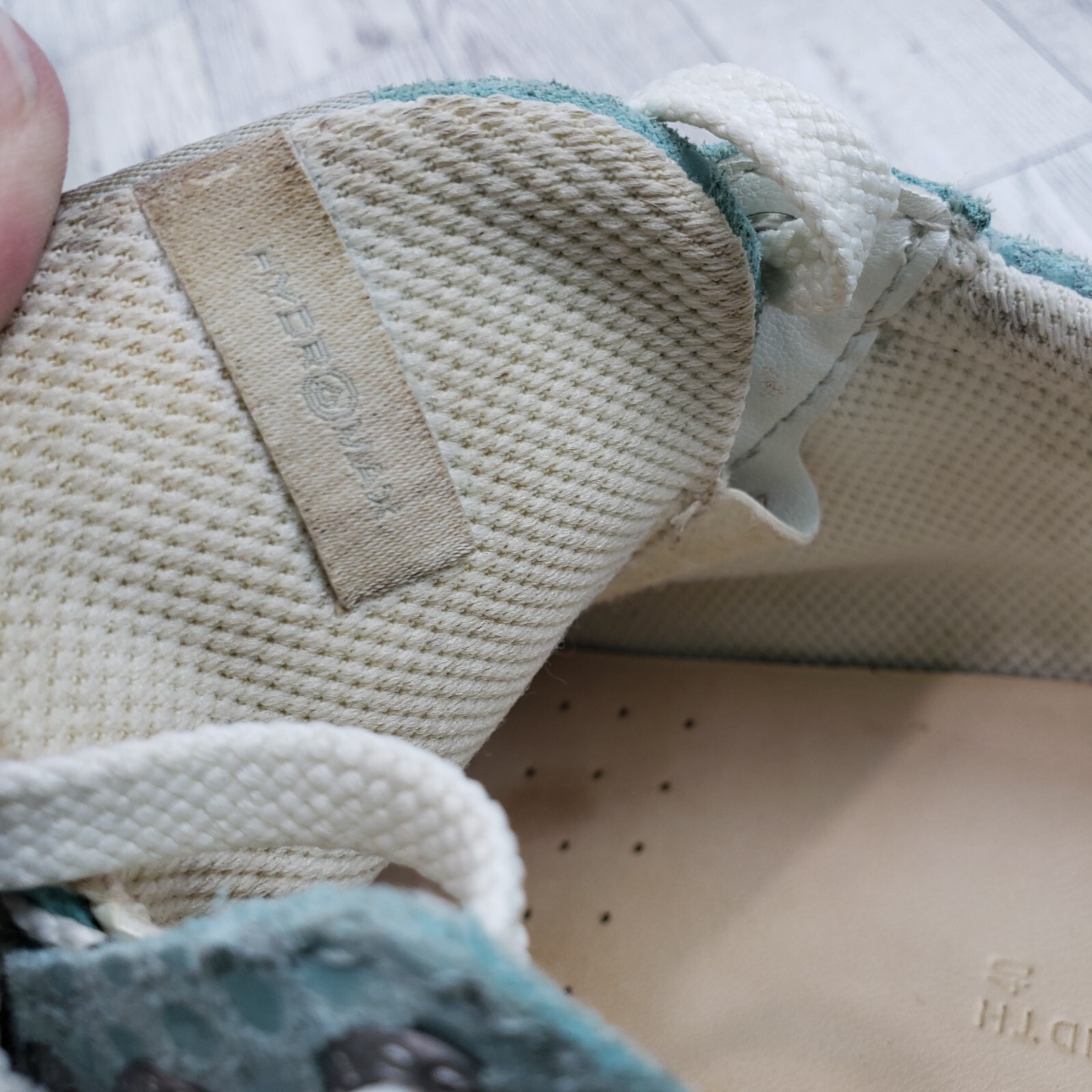 ECCO Hydra-Max Golf Shoes Womens Aqua Blue Leather | EU 40 (US 9 - 9.5)