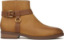 Brand New Vionic Women's Vienna Rhiannon Leather Zip Up Ankle Boot US 6.5