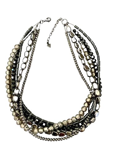 WAKAN SILVER SMITH Hook Connect Necklace S - Silver Necklace | eBay