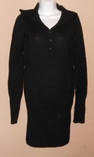Women's BCBGMMAXAZRIA Size S - Black Long Sleeve Sweater Dress