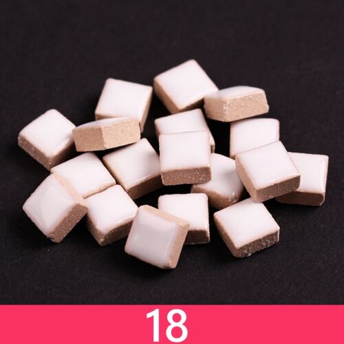 1cm 200g Carré Céramique Mosaïque Tuiles Main Matériaux DIY Mural Art Décoration - Afbeelding 42 van 50