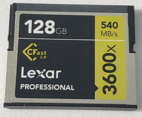 Lexar 128GB Professional 3600x CFast 2.0 - Picture 1 of 2