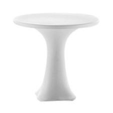 MYYOUR tavolo tavolino TEDDY goffrato BIANCO da interni ed esterni