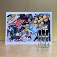 3PCS)  Atelier Cologne BERGAMOTE SOLEIL 0.06oz-1.7ml Splash Sample Vial (C92