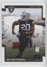 2017 Panini Donruss Rookies Obi Melifonwu #391 0w8