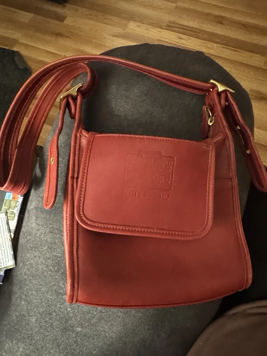 Coach Red Bags & Handbags for Women for sale | eBay