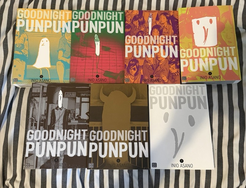 Goodnight Punpun English Manga Volumes 1-7 Complete Set By Inio Asano [Oyasumi]