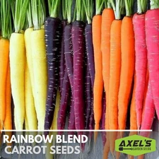 Rainbow Blend Carrot Heirloom Non-GMO Seeds