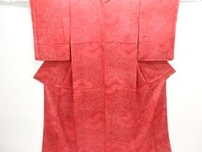 7777564: JAPANESE KIMONO Kimono with running water pattern