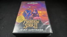 Phantasy Star II 2 Sega Genesis EXMT+ cond COMPLETE n box authentic+protector!