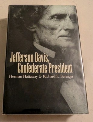 *SIGNED* JEFFERSON DAVIS, CONFEDERATE PRESIDENT (FIRST EDITION)