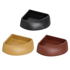 Reptiles Water Bowl Worm Dish Triangular Pet Bowls Amphibians Feeders