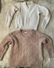 J. W. Anderson X Uniqlo + LUCKY BRAND CableKnit Long Sleeve Pullover Sweater LOT