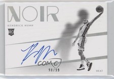 2019-20 Panini Noir Shadow Signatures 98/99 Kendrick Nunn #SHS-KNU Auto 12kd