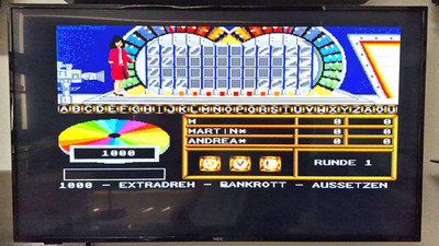   *** Original Commodore Amiga Spiel: Glücksrad - First Edition - DEUTSCH ***  