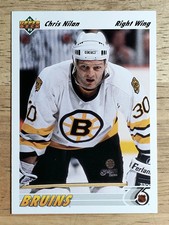 1991-92 Upper Deck #237 Chris Nilan