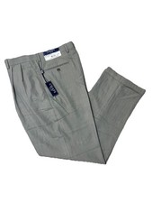 Chaps Ralph Lauren Men’s Dress Pants Size 34Wx32L Brown Slacks $70 NWT