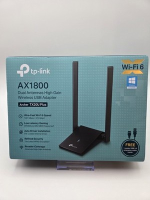 TP-Link Archer TX20U Plus AX1800 WiFi 6 Dual Band USB Adapter  Open Box NEW