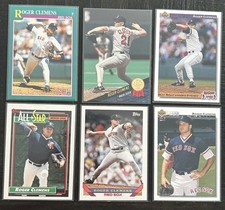 Roger Clemens - Qty 6 Card Lot - Boston Red Sox