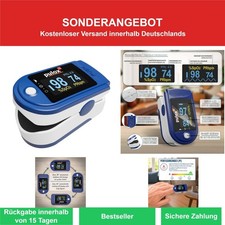 PULOX PO-200 Solo Pulsoximeter Blau f&uuml;r SpO2 und Puls