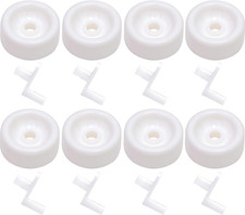 WD12X271 Dishwasher Lower Rack Roller and Axle Kit - Compatible with General Ele