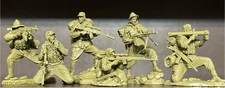 PLASTIC PLATOON  Afghanistan  Soviet  Paratroopers Toy soldiers 1:32 New